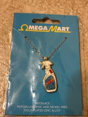 “Omega Mart” WAKE UP necklace